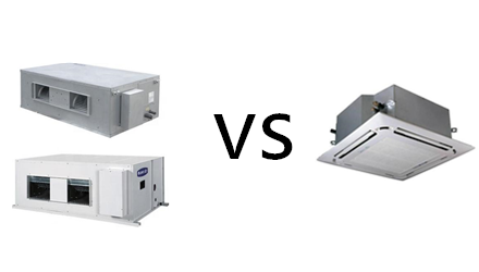 duct ac vs cassette ac 