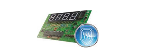 High-temperature resistant electronic control board